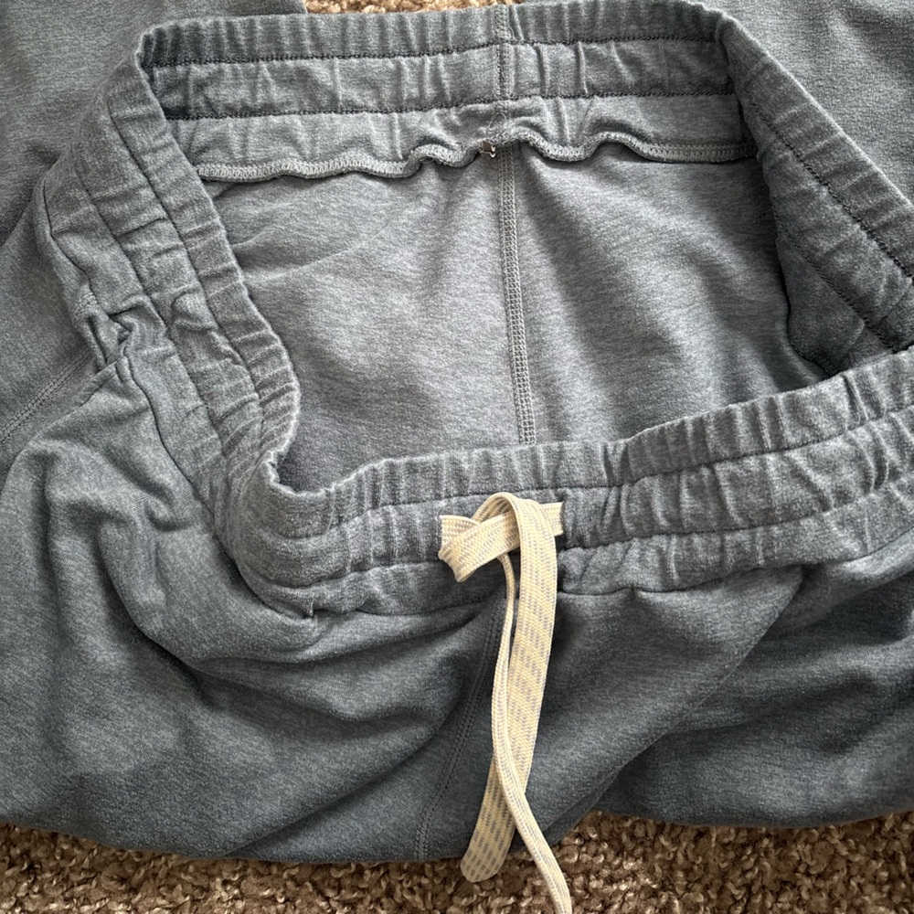 Gray Jogger Pants with Drawstring - image 4